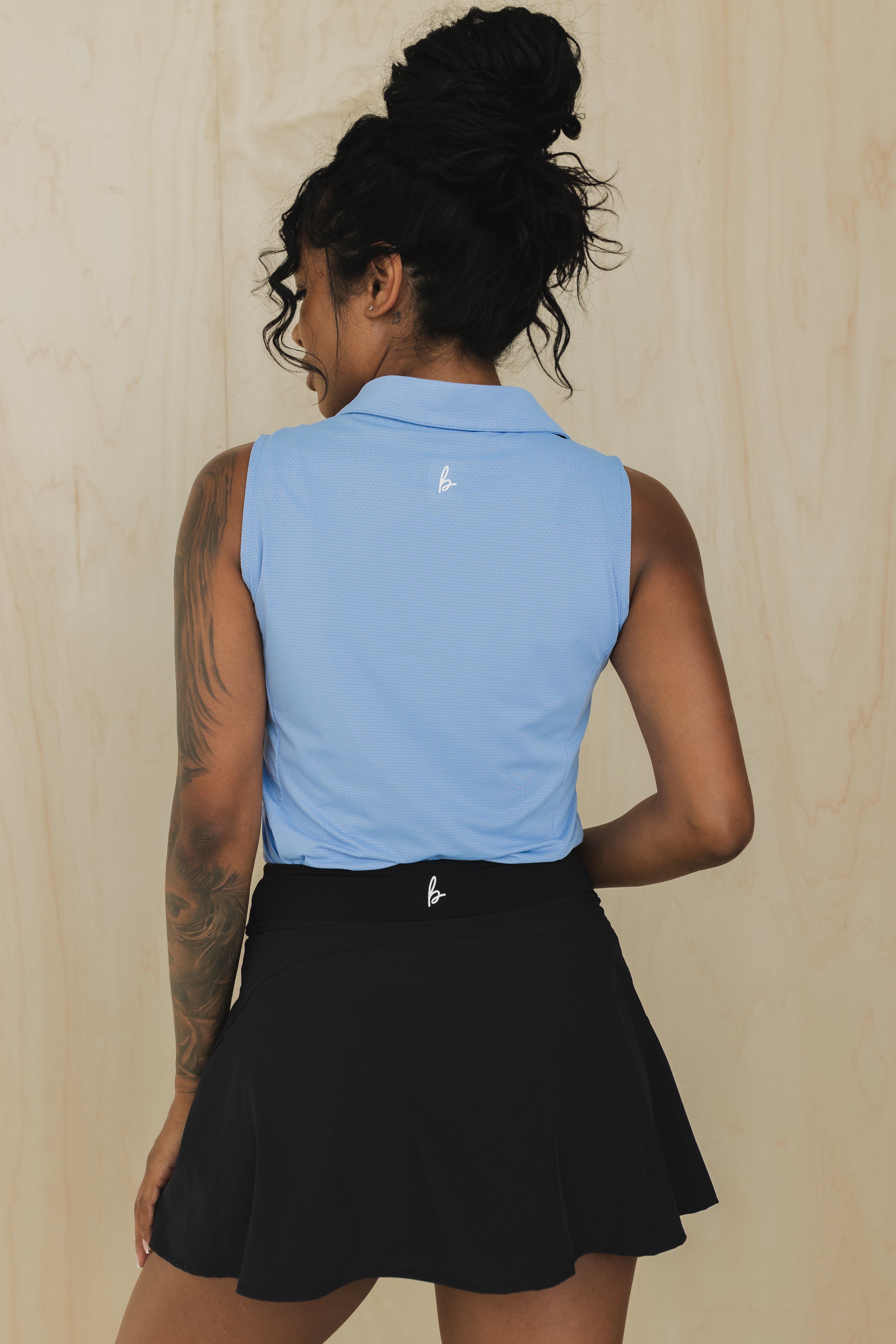 Sleeveless Polo Shirt