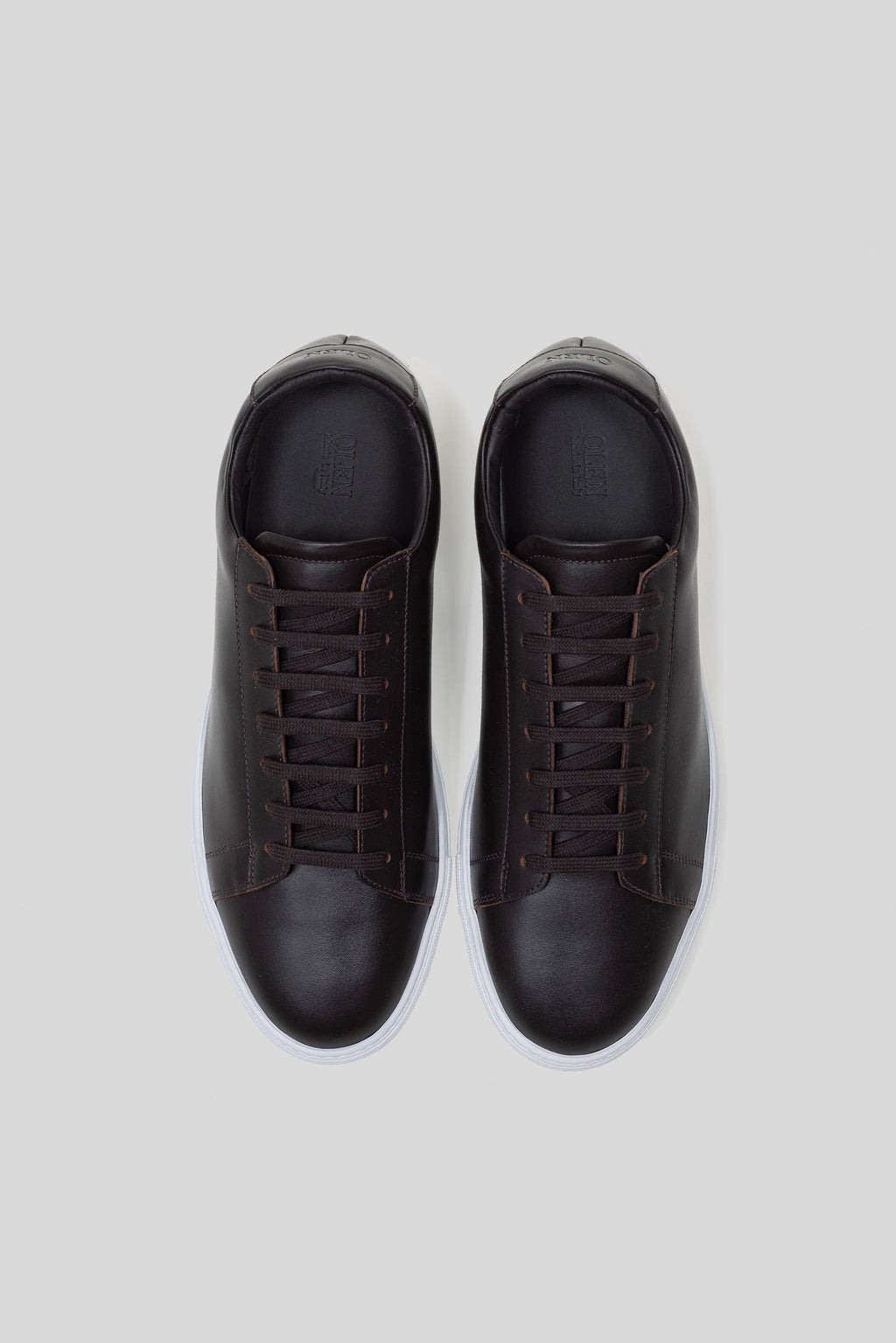 Dark Brown Calfskin Città Sneaker