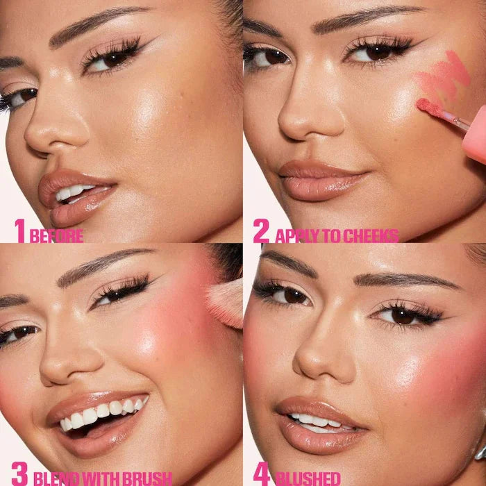 Soft Glow Liquid Blush & Lip Gloss — Buildable Color, Dewy Finish
